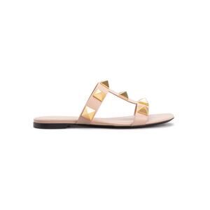 Valentino Leather Rockstud Slides - Size 11